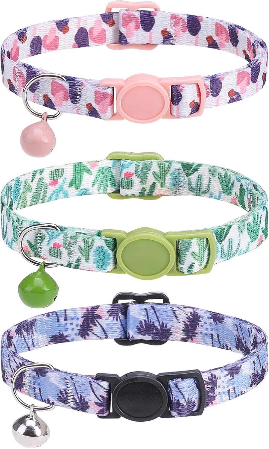 Breakaway Cat Collars with Bell - Summer Elements