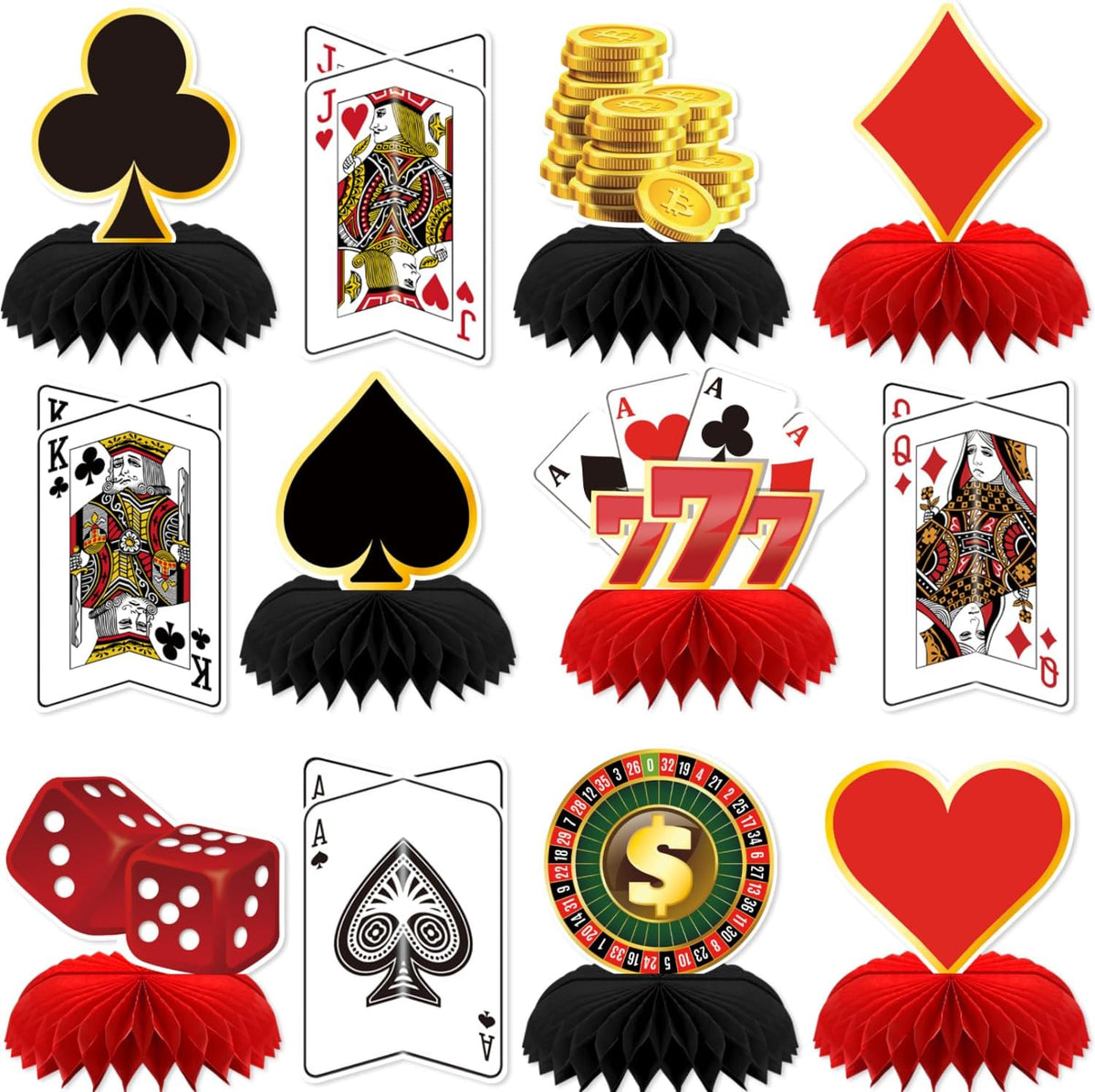 Halloween Table Decorations - Casino