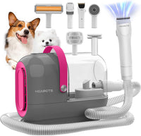HEAPETS Dog Grooming Vacuum Kit - Gray