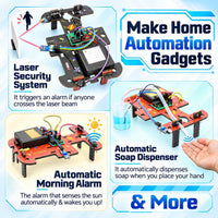 Butterfly EduFields 10in1 STEM Electronics Robotics Kit for Kids Ages - 10in1 Robotics Kit - image 3