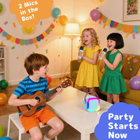 Karaoke Machine for Kids Adults - BLue - image 2