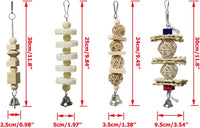 7 Pack Bird & Parrot Toys, Bird Cage Toys for Conures - image 2