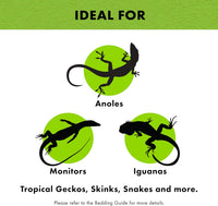 Zilla Reptile Terrarium Bedding Substrate Floor Liner, Green - 11.75" x 29.5" - image 4