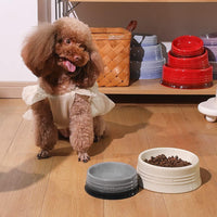 Sweejar Gradient Dog Bowl - Large (32oz) / Gradient Grey - image 3