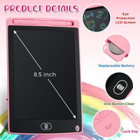 Zhehao 20 Pack 8.5 Inch LCD Writing Tablet Drawing Board - Vibrant / classic - image 2