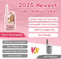 Kids Video Walkie Talkies - PINK/PINK - image 2