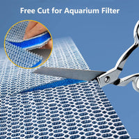 Aquarium Filter Media, Newly Premium 8-Layer Filter Pads for Aquarium, Fish Tank Sponge Pad Foam - 15.7“x11.8”x0.78“ , 2pack - image 2