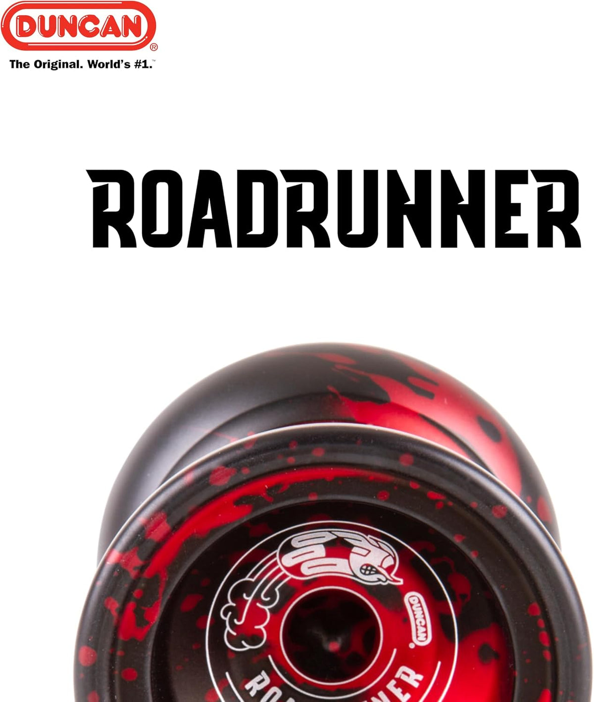 Duncan Toys Roadrunner Aluminum Unresponsive Yo-Yo, Dark Red – Fun for Kids & Family - image 3