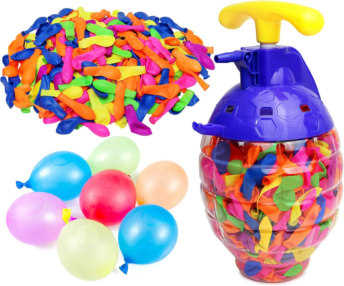 Kiddie Play Water Balloons for kids Filler Pump – Fun for Kids & Family