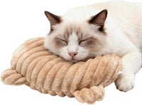 Dog Calming Pillow, Soft and Neck-Friendly - Medium ( 11" × 8" ) / Coffee