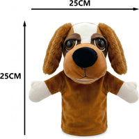 Animal Hand Puppets for Kids - New Big-eyed Dog - image 4
