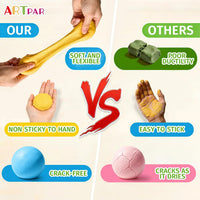 ARTPAR Air Dry Clay for Kids - 102 Colors - image 4