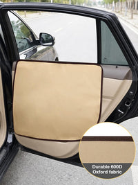 2 Packs Dog Car Travel Accessories - Beige - image 4