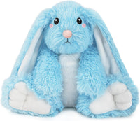 Bunny Microwavable & Weighted Stuffed Animals - Blue Bunny