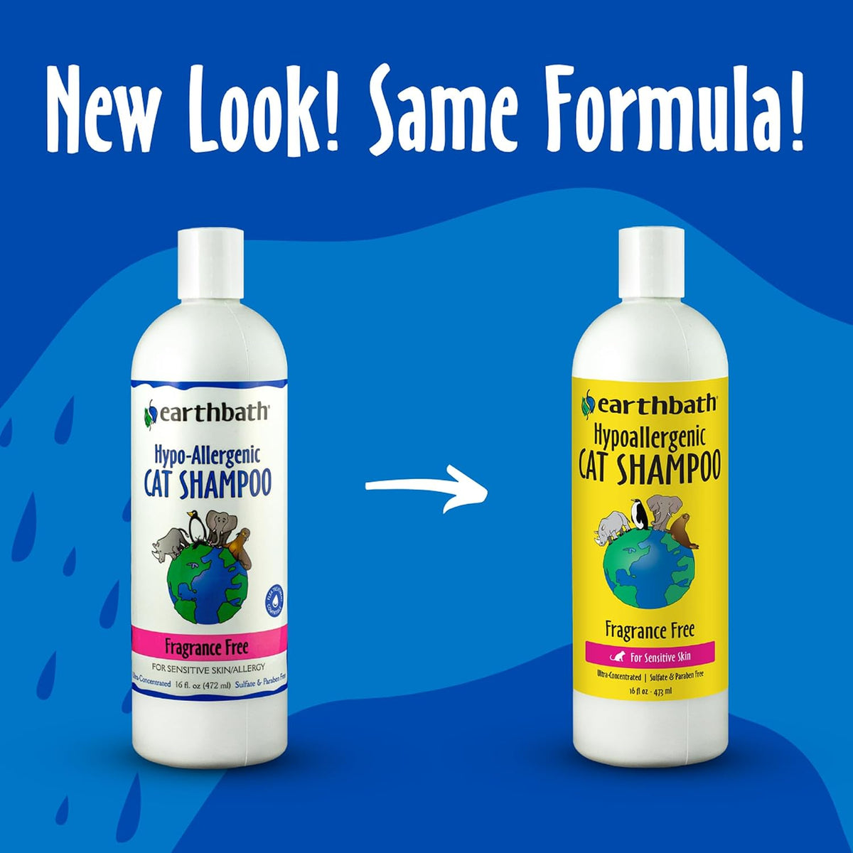 earthbath Hypoallergenic Cat Shampoo, Made in USA - image 3