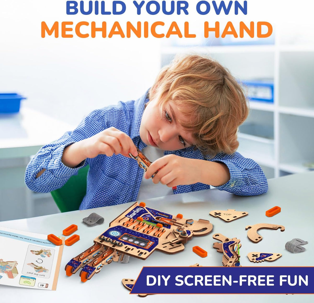 Smartivity Robotic Mechanical Hand STEM Toy for Kids 8-14 – Fun for Kids & Family - image 3