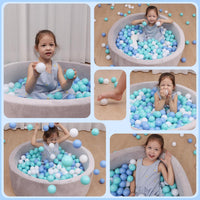 MoonxHome Ball Pit Balls for Toddlers - M-green&blue / 100 - image 3