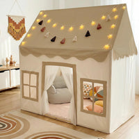 Little Dove Kids Play Tent with Mat - Brown Play Tent / Large Size