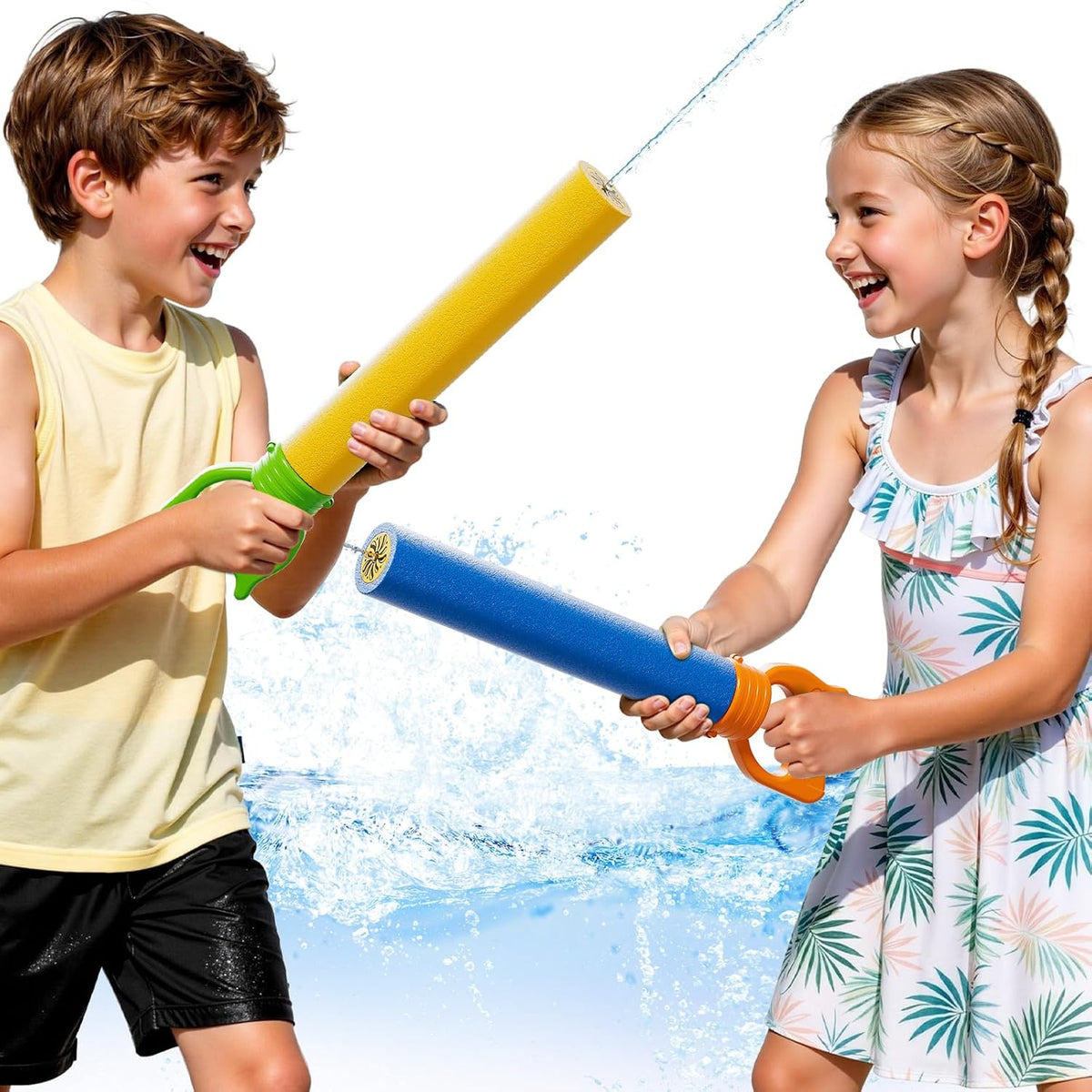 12 Pack Water Blaster Bulk Pool Toys Set for 3 4 5 6 7 8 Years Old - 838-12 - image 3