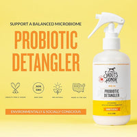 Skout's Honor Pet Detangler Spray - Hydrating & Conditioning with Avocado Oil & Probiotics, 97% Natural, Paraben & Sulfate-Free, softens for a More brushable Coat, Daily Use, 8oz, Honeysuckle, 2-Pack