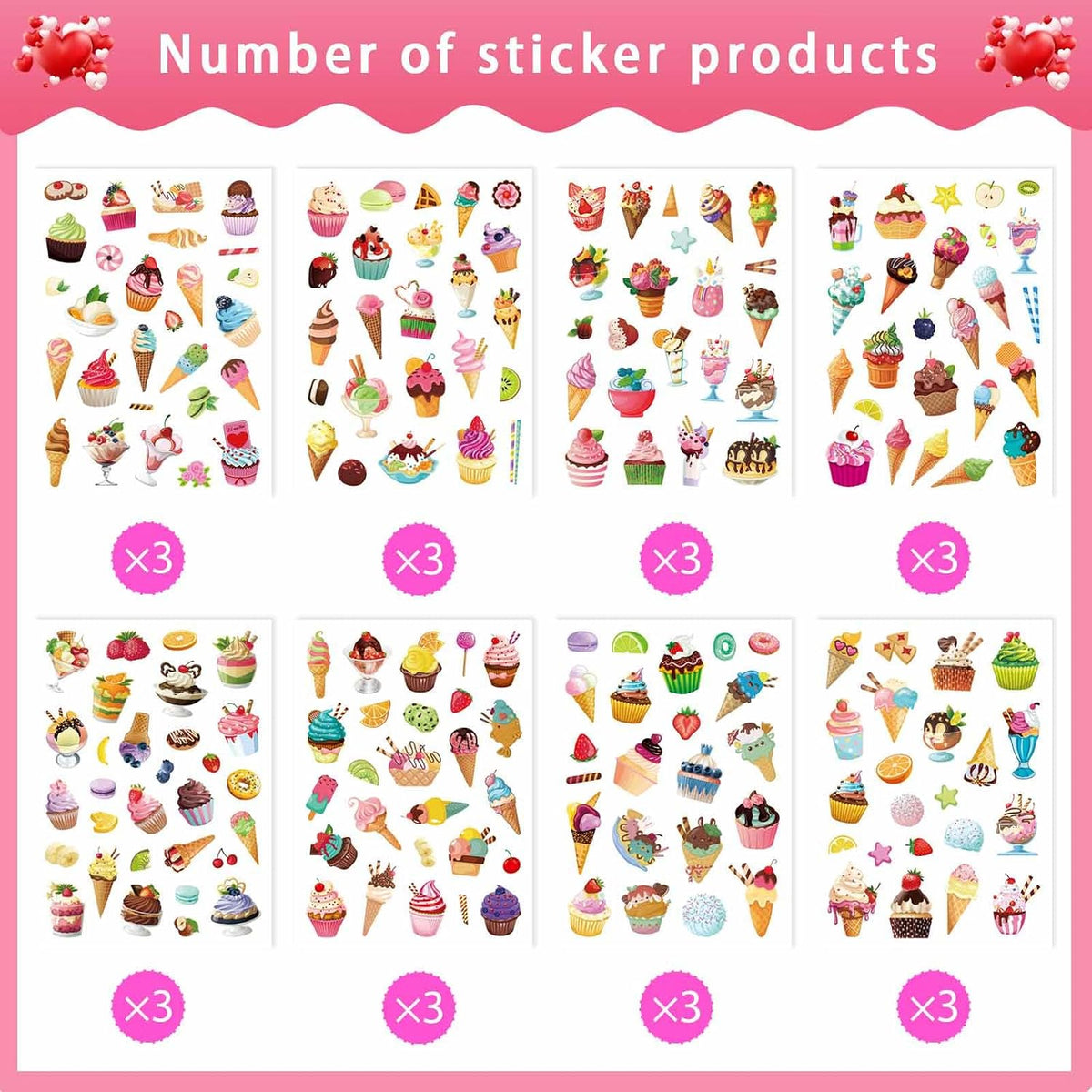 DUJAA 640-piece fall stickers for kids with pumpkins, leaves and scarecrows - view 20