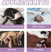 Breathable Cat Recovery Suit for Female/Male, Anti-Licking Kitten Onesie - Cat Surgery Pajamas with Sleeve After Spay, Prevent Shedding, Abdominal Wounds, Skin Diseases or E-Collar Alternative