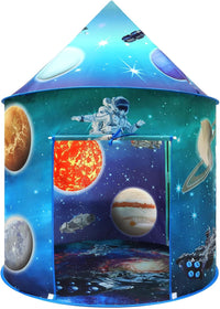 KAIVEE ocean kids play tent with mermaid, whales and sea turtles print - view 2