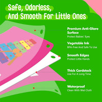 SpriteGru Spanish flashcards for toddlers with colorful cartoon images on rings - view 27