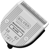 3Pcs 5-in-1 Adjustable Pet Clipper Blades - Silver-1