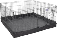 MidWest Homes for Pets Square Exercise Pen Fabric Mesh Bottom – Essentials for Dogs