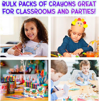 ArtCreativity Bulk Crayon Packs - 25 Set of 6-Packs (150 Ct) - image 4