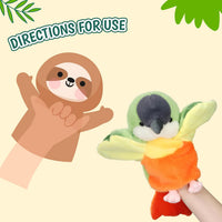 Easfan 12.5 inch plush puppy hand puppet with movable mouth and soft fur - view 37