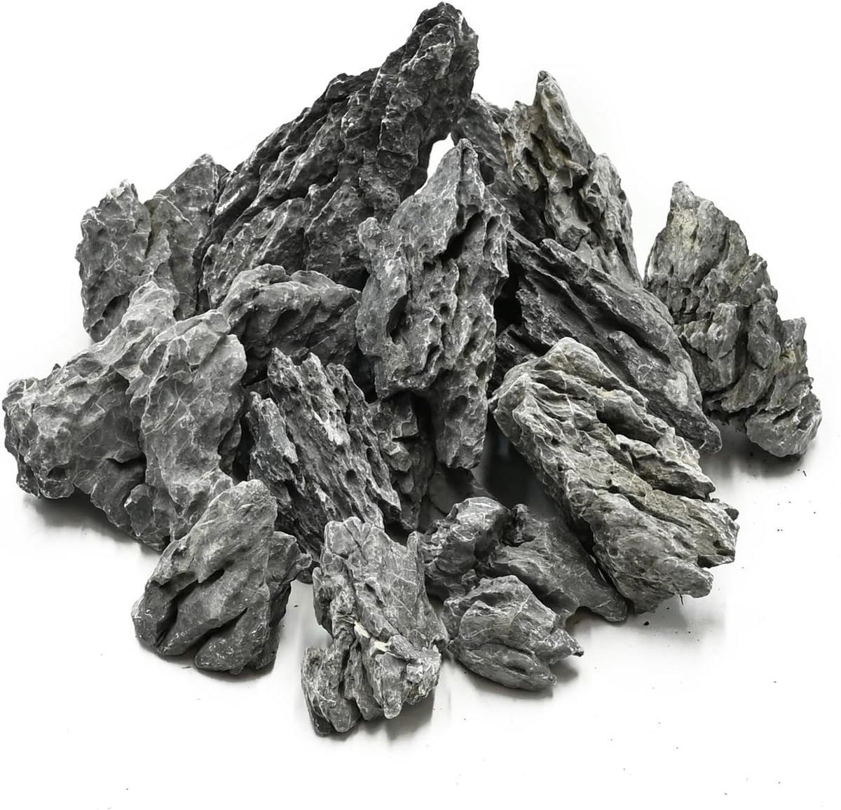 Natural Rocks Seiryu Stone 1-2.5 Inches Decorative Stones for Fairy - Seiryu Stone / 1lb(1-2.5Inch)