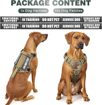 WINSEE Tactical Dog Harness - X-Large / Desert Camo - image 2