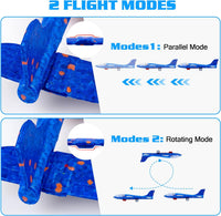 LJZJ 3pk LED Foam Plane Launcher - 3 Planes (1 Launcher) - image 3
