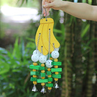 KINTOR Large Parrot Chew Toy - Banana - image 3