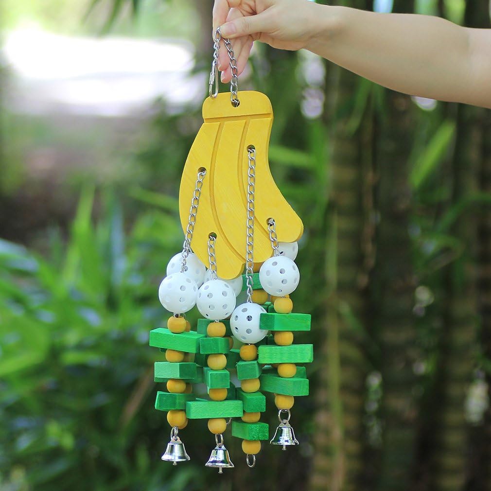 KINTOR Large Parrot Chew Toy - Banana - image 3