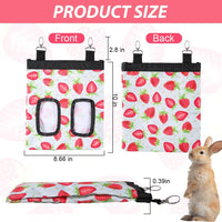 DZWLKJ 2 Pack Hay Feeders, Guinea Pig Rabbit Hay Feeder - Watermelon / M -11"x 9"x 1" - image 4