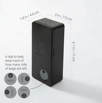 SVD.PET Dog Poop Bag Dispenser - Black / Dispenser + 60 Waste Bags - image 3