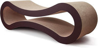Cat Scratcher Cardboard, Scratching Pad House Bed Furniture Protector, Infinity Shape, Curved