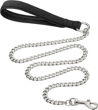 Heavy Duty Metal Dog Leash - 6 FTx3 mm (30-120 lbs)
