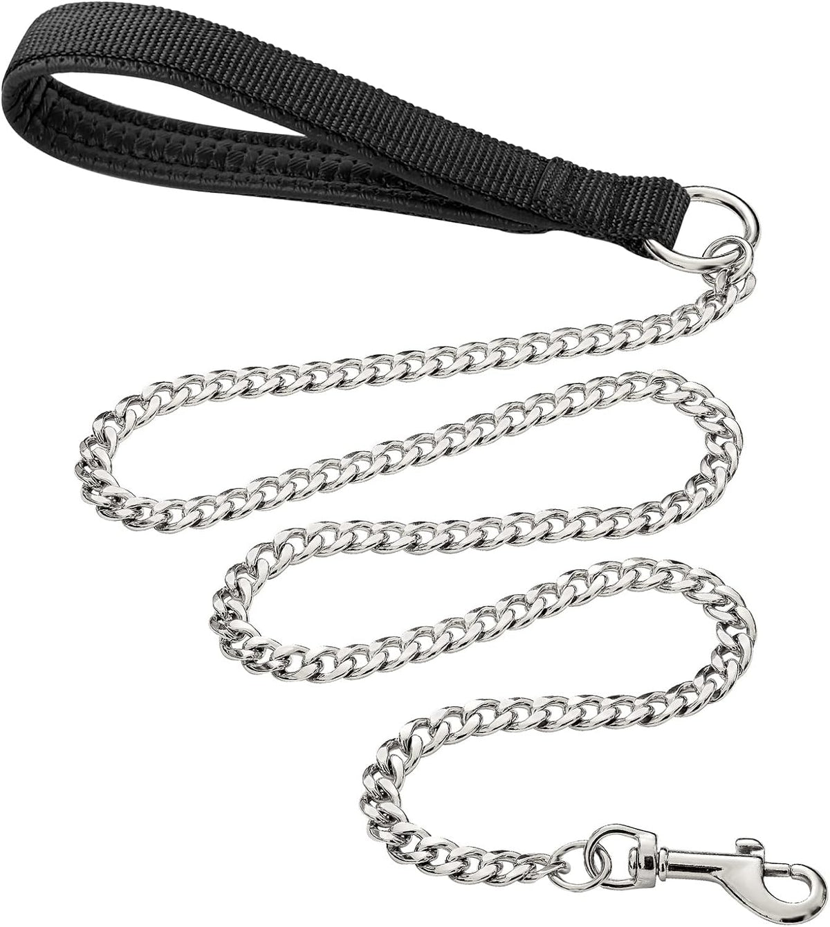 Heavy Duty Metal Dog Leash - 6 FTx3 mm (30-120 lbs)