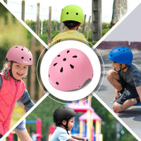 Besttravel Kids Helmet, Toddler Adjustable Kids Ages 3-8 Years Old Boys Girls Multi-Sports Safety - Pink - image 2