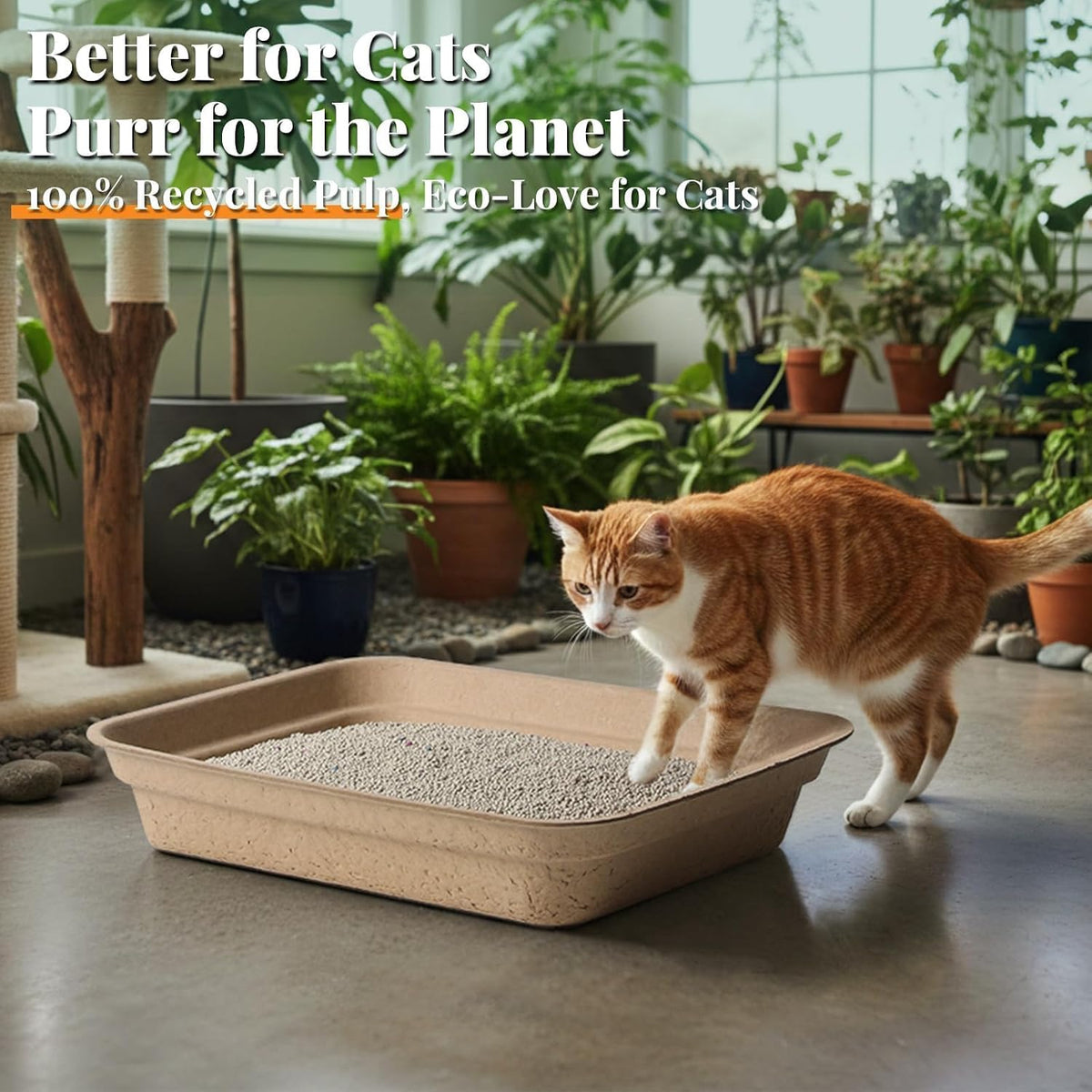 10-Pack Disposable Litter Box for Kitty Cats, Thick & Leak-Proof - image 4
