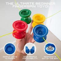 Cheatcode Yoyo by Brandon Vu, Master Fingerspin Tricks - Edge Glow - image 2
