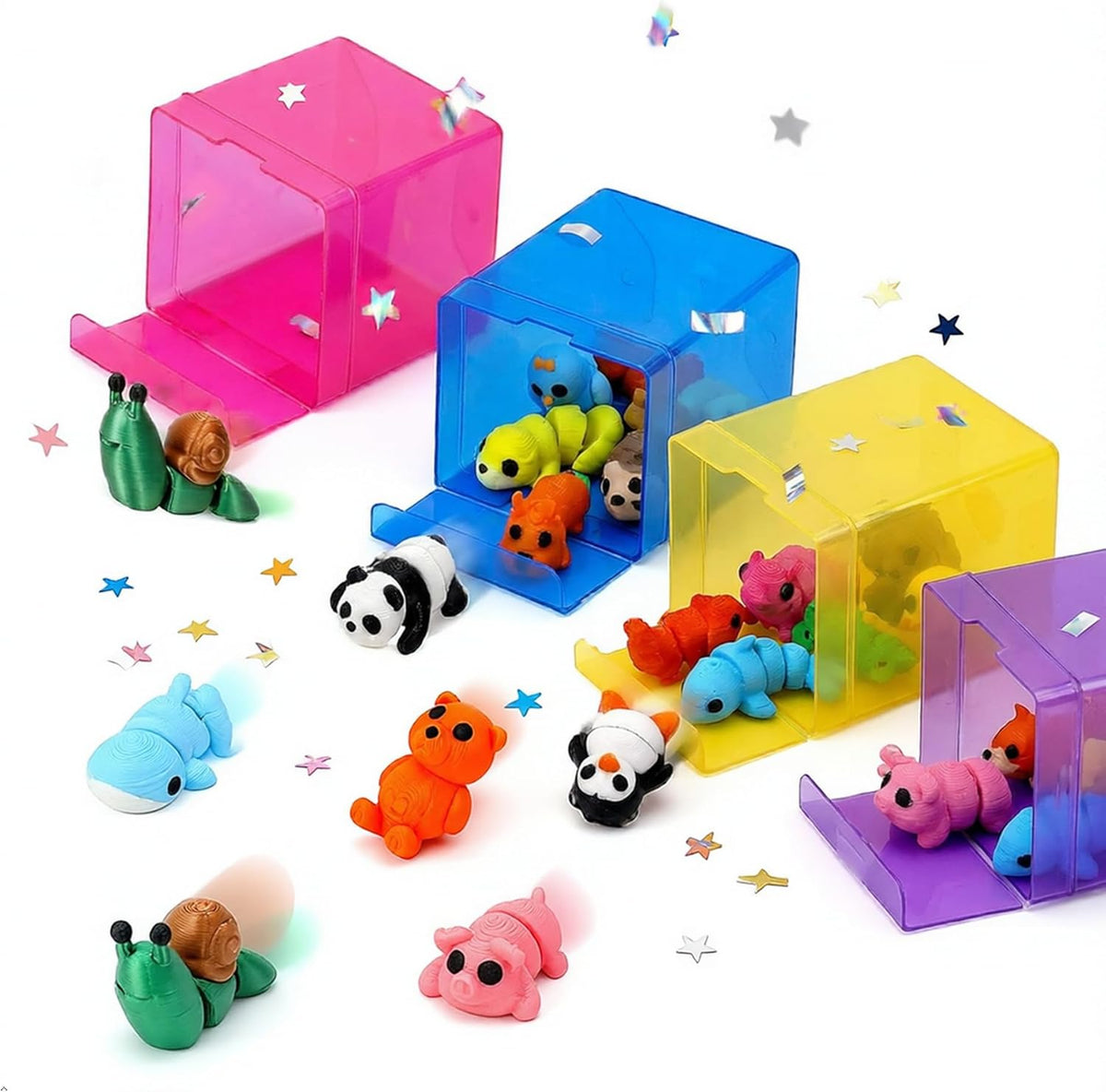 120PCS Surprise 3D Printed Animals Bulk - image 2