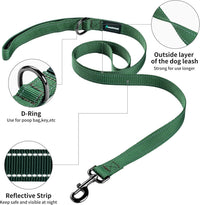 Annchwool No Pull Dog Harness with Soft Padded Handle - XL / Reflective-Green Set - image 2