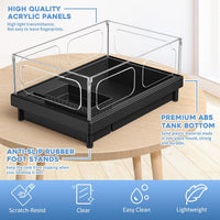 MoonOrange Small Turtle Tank Kit - Black Tank - image 2