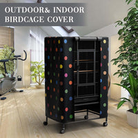 Tchvt Ultra Blackout Birdcage Cover - Polka Dot / 33.0"L x 23.0"W x 41.0"H - image 4