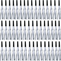 LCPQMZGH 48 silver glitter metallic fringed noise makers party horns - view 4